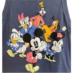 Disney Mickey Mouse & Friends Navy Blue Graphic Tank Top